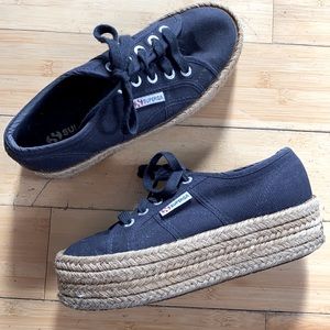 Superga Platform Espadrille Sneakers